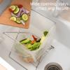 Stainless Steel Garbage Bag Bracket Compact Sink Towel Rack Sink Garbage Organizer  Camping