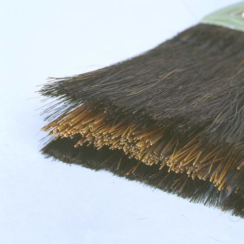 Azuma Compo-Niwaniwa Long Handle Outdoor Broom, 27cm Bristles, 129cm Total Length, Moderately Flexible for Easy Sweeping, Mixed Bristles 177