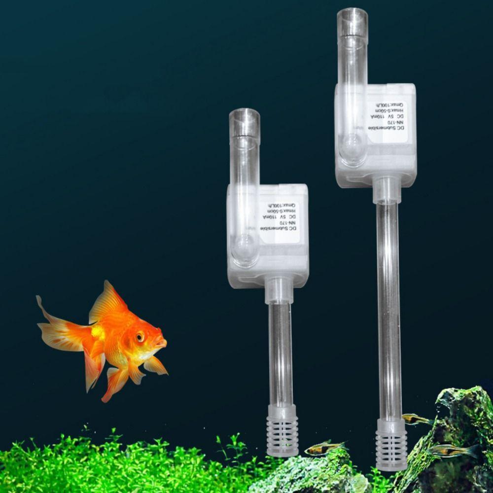 Ultra Quiet Small Submersible Pump USB Water Fountain Pump Portable Mini Water Pump  Fish Tank