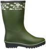 Fukuyama Rubber My Rose Men's Khaki Gardening Boots, Small, Size 3E