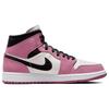Air Jordan 1 Mid SE Berry Pink Women Sneakers White Light-Mulberry Light-Bone DC7267-500