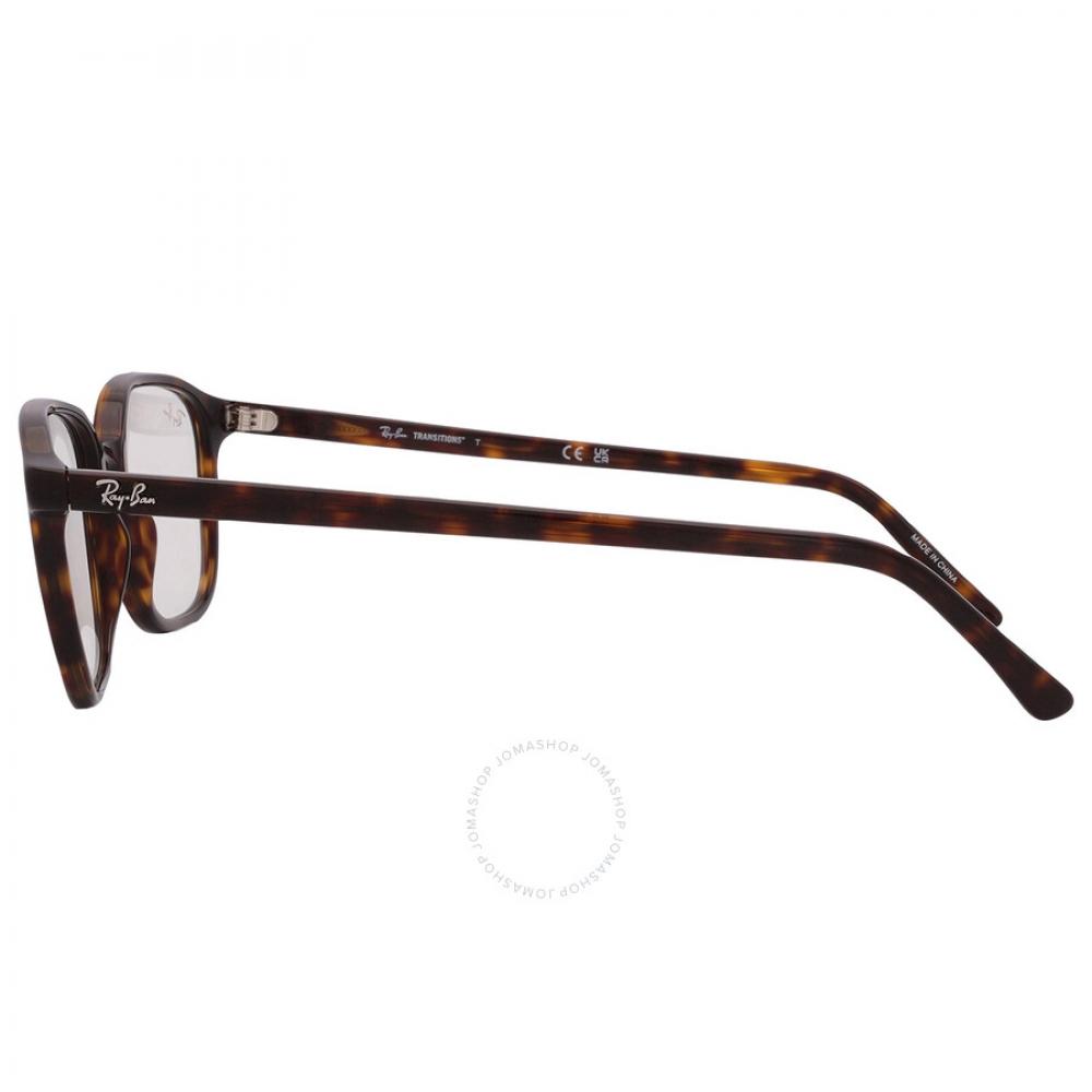 Ray Ban Leonard Transitions Clear Square Unisex Sunglasses Rb2193 902 Gh 51