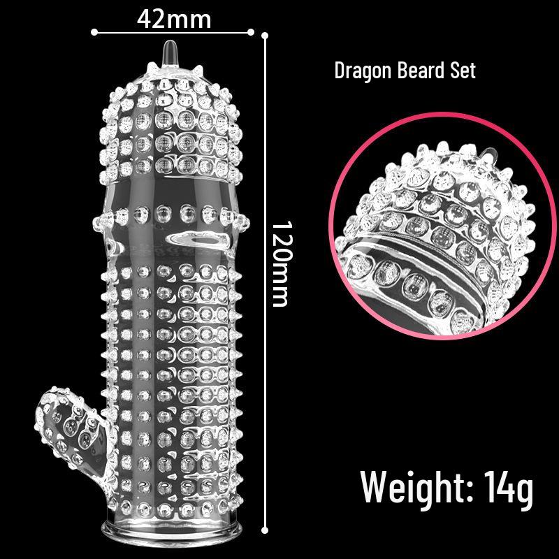 Wolf Tooth Sleeve Clitoral Stimulating Long-lasting Couple's Pleasure Toy