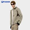 Fila Fusion Men's Color-block Hooded Woven Jacket