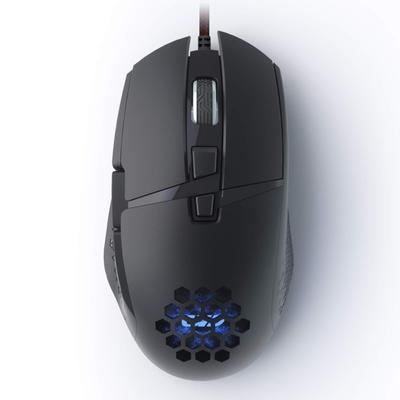 CYD C303 PRO Gaming Mouse Wired Gaming PC Mouse 12800 Adjustable DPI LED Breathing Light RGB Mouse Ergonomic Design USB Gaming Mouse Compatible with