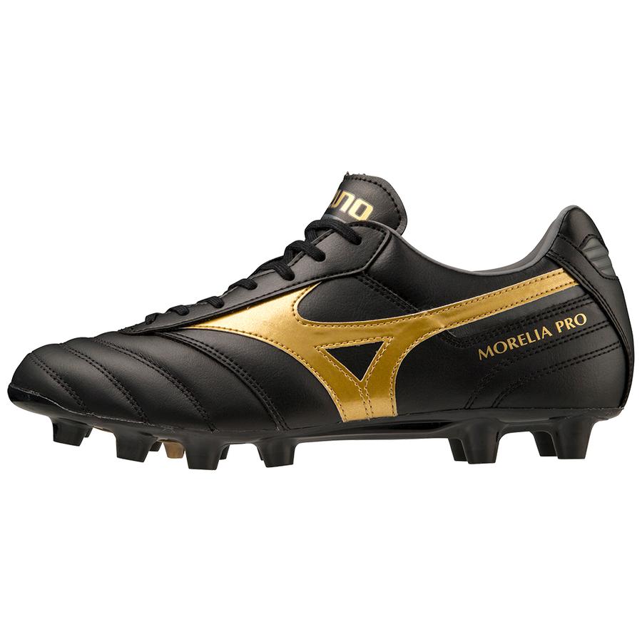 Stiefel Mizuno schwarz / gold / darkshadow Morelia II Pro