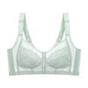 1011 spring new full cup without steel ring, large chest, small lace breathable thin anti-sagging adjustment bra
