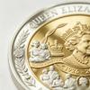Moneta del 100° Anniversario della Regina Elisabetta II, Moneta Commemorativa del Compleanno della Regina, Include cofanetto regalo, Stile cofanetto regalo