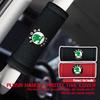 PBMN1 Car Handle Protective Cover Roof Handlift Inside Handle Gloves Decoration Accessories For Skoda Kodiaq Fabia Kamiq Karoq Octavia
