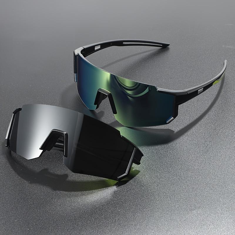 2pcs Unisex Sports Sunglasses Suitable for Daily Use Camping Cycling Golf Running Mountaineering Fishing Beach Sports
