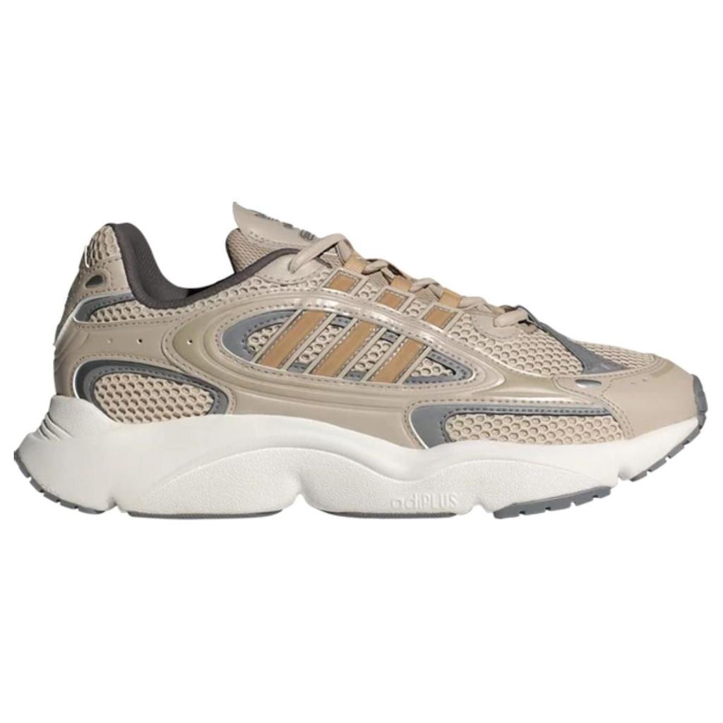 Adidas Ozmillen Aluminium Magic Beige Unisex Sneakers Tan Grey-Three IE3517