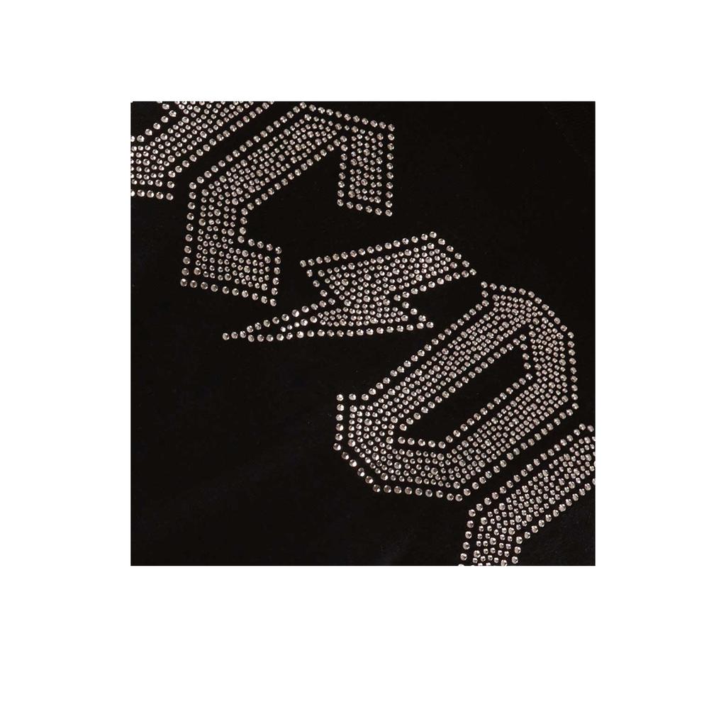 AC/DC Damen-/Damen-T-Shirt mit Diamante-Logo