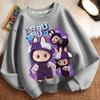 Children's Round-neck Hoodies, Cute Long-sleeved Hoodies for Boys and Girls In Spring and Autumn