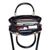 [Women's Bag] Middle-aged Women's Bag Boston Atmosphere Women's Bag Patent Leather Mother Bag Large-capacity Handbag