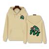 Nouveau sweat à capuche de sport d'automne et d'hiver imprimé FIy, pull de couleur unie à la mode et décontracté pour le streetwear, sweat à capuche chaud