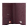Louis Vuitton Monogram Forest Coated Canvas Passport Holder Men Accessories Burgundy M27099