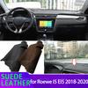 For MG I5 Roewe I5 EI5 2018 2019 2020 LHD RHD Car Dashmat Dashboard Cover Suede Leather Dash Mat Pad Sunshade Accessories