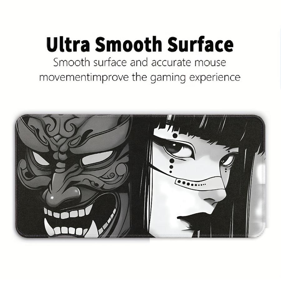 Janpanese Mask Girl Mouse Pad Keyboard Mouse Pad Computer Laptop Pad Desk accessories Game Console Pad office Pad rubber