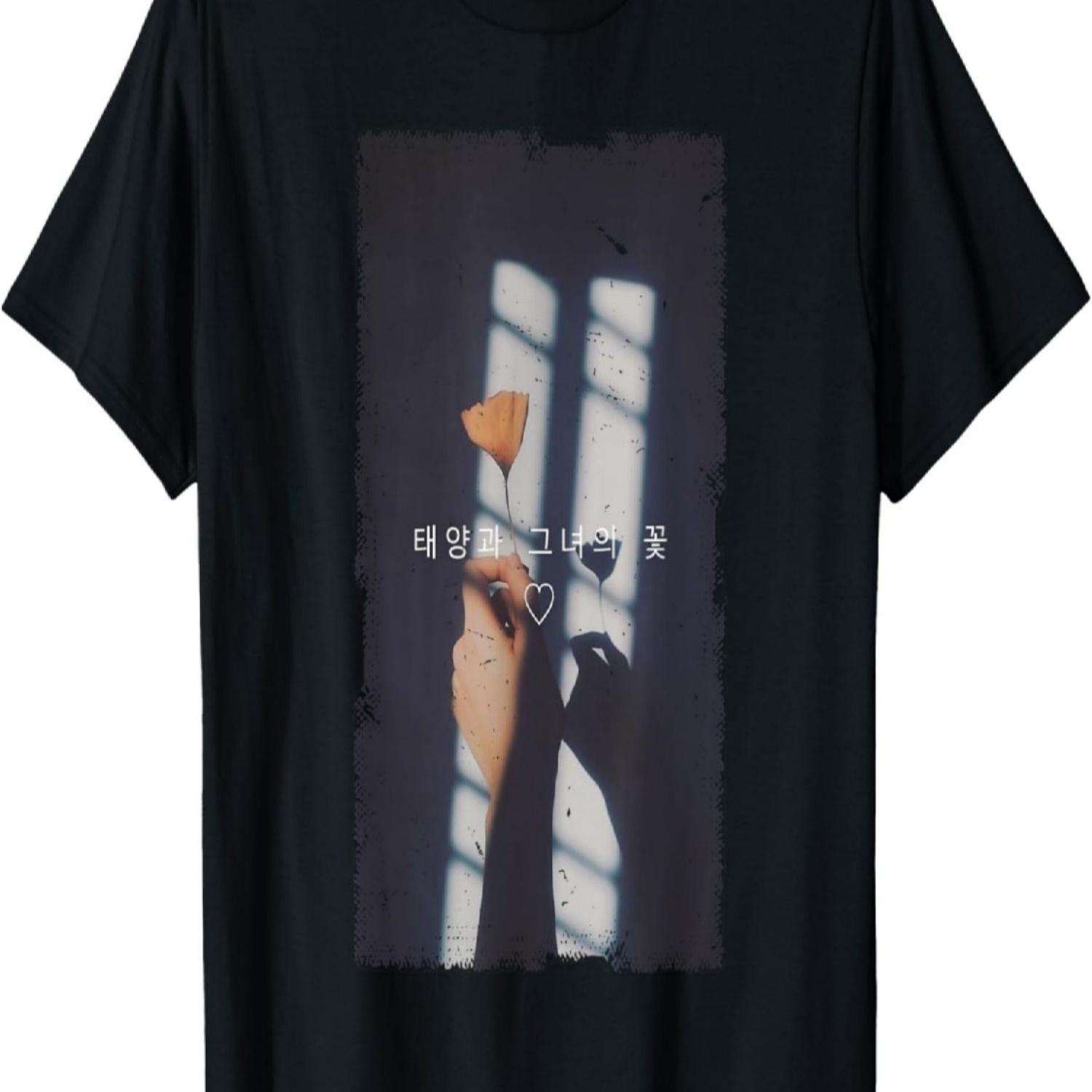 KOREAN Cyberpunk SEOUL Streetwear KPOP Aesthetic T-Shirt S чёрный