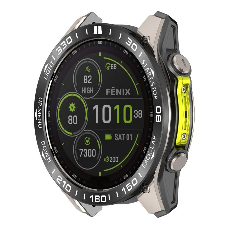 Steel Bezel Rings Scratch & Collision Resistant Watch Rings Bezel Styling Watch Bezel Protections Suitable for Watch