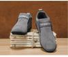Men's Lightweight Mid-Top Slip-On Casual Shoes - Versatile, Fashionable, Wear-Resistant, and Anti-Slip Flats