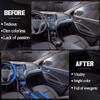 30pc Car Steering Wheel Cover Gear Cover Handbrake Shoulder Guard Armrest Box Mat Line