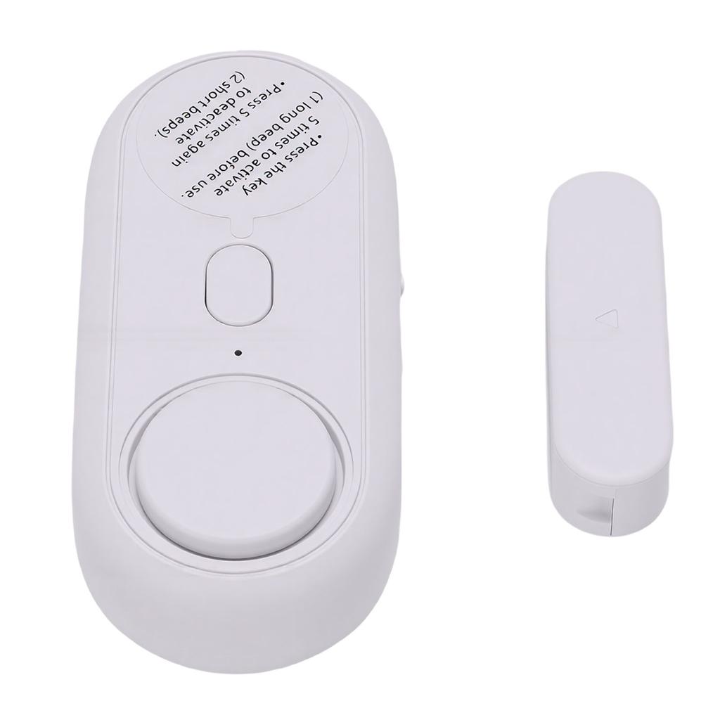 Door Window Alarm Sensor Anti Theft 120dB Loud Glass Break Alarm Window Vibration Alarm for Home Security