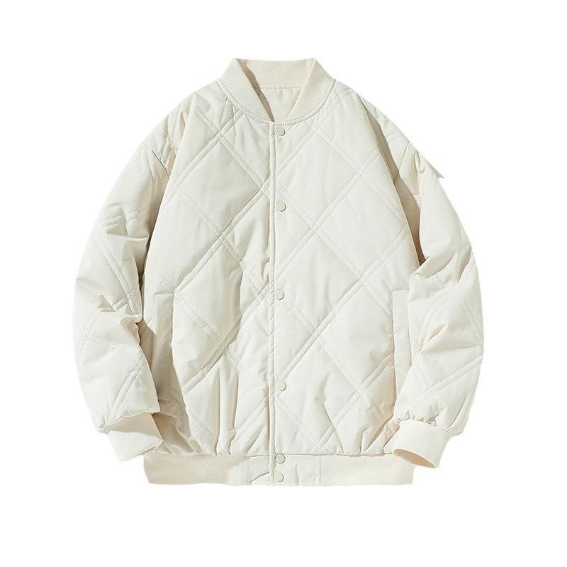 Winter Cotton Clothes Men's American Trend Fleece Thickened Loose Warm Jacket