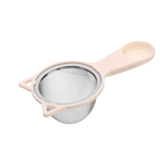 Strainer Spoon Fine Mesh Sifter with Long Handle Sieve Tool Handheld Kitchen Tool for Flour Powdered Sugar Cocoa Powder
