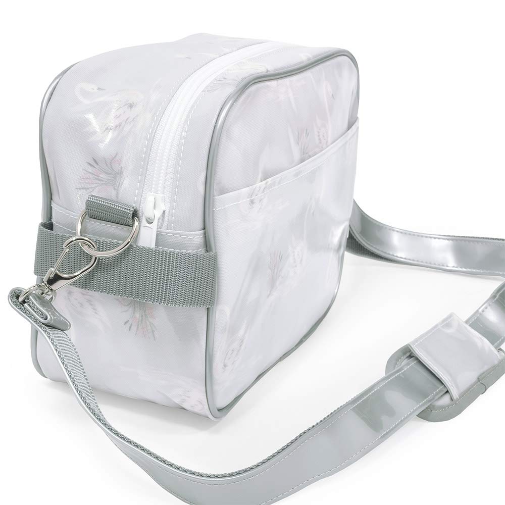 Colorful Candy Style Laura Ashley School Bag for Girls, Cute Shoulder Bag for Kids, Perfect for Preschool, Swans N0539000