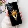 6.4" For Realme 9 Pro Plus Case RMX3392 Clear Fashion Luxury A-Z Letters Soft Bumper Cover For Realme 9 Pro+ Phone Case RMX3393