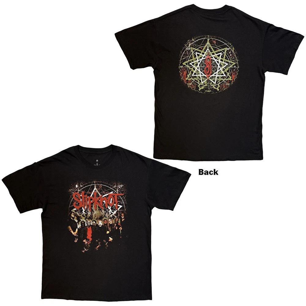 Slipknot T Shirt Waves band logo Official Mens new Black XL