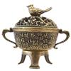 Elephant Lucky Incense Burner Metal Lotus Incense Burner Bowl Incense Holder With Handle Yoga Meditation Home Decor Ancientstyle