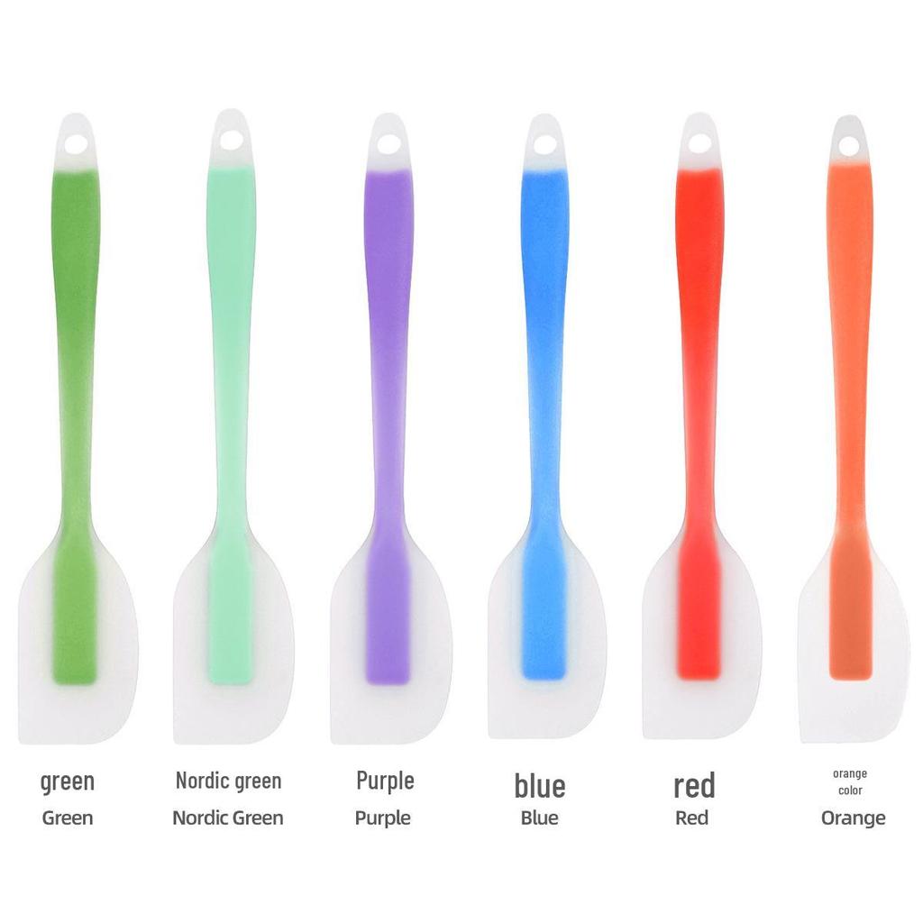 High-Temp Food-Grade Silicone Spatula Scraper and Baking Tool