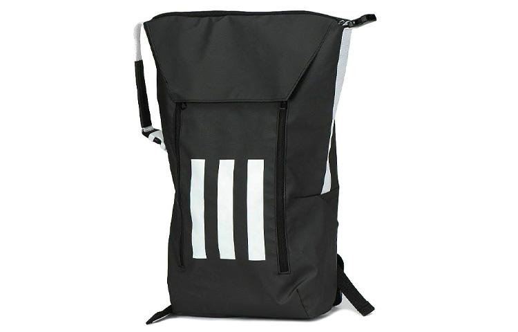 Adidas Athleisure Polyester Backpack Regular Unisex Black BR1576