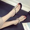 Pearl Flat Women Beach Flipflops Slippers Summer Antiskid Cozy Sandals Shoes