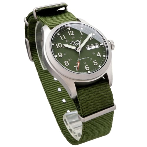 Seiko 5 Sports Automatic Mechanical Watch, Limited Edition, Men's, Made In Japan, SRPG33, Green