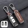 Leather Car Key Case Cover Shell For Mazda 2 3 6 Demio Atenza Axela CX-5 CX5 CX-3 CX7 CX-9 3 4 CX30 2016 2017 2018 2019 Keychain FF29