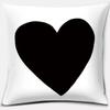 Black and White Style Decorative Pillowcase Car Ornaments Office Living Room Sofa Home Pillowcase