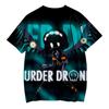 Murder Drones Anime Women Men's T-shirts Graphic Shirt Cartoon Printed O-Neck Oversized Short Sleeves Fashion Mens Clothing Streetwear