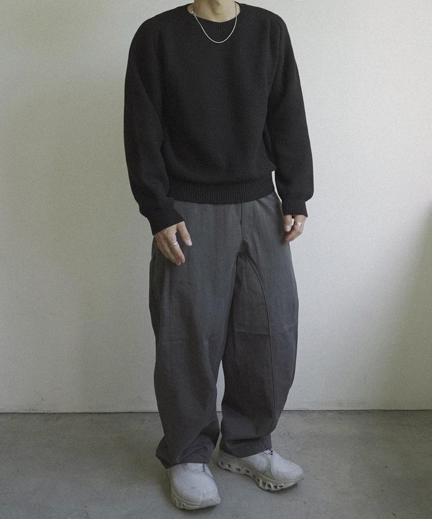 SIIIIDO Hayes Pores Side Ct Line Knit #1