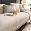 Gilded Pattern Yellow Edge Dutch Velvet Sofa Covers Sofas Towel Anti-Slip Couch Protector Slipcover Sofa Blanket For Living Room