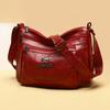 Soft Texture Medium Women's Bag Mother Bag New Bag Women's Medium and Old Shoulder Messenger Bag Mother-in-law Bag