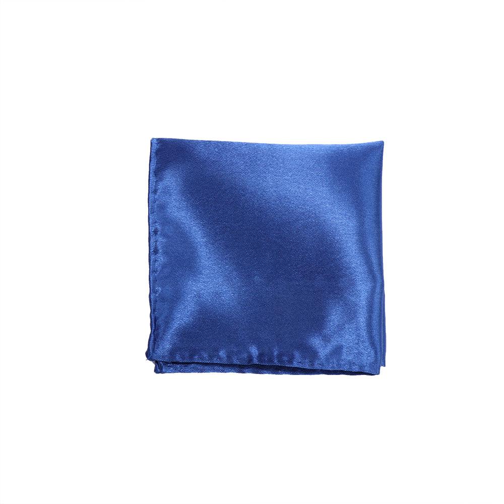 Plain 15 Color Solid for Wedding Dress Party Men Satin Plain Pocket Square Silk Hanky Handkerchief