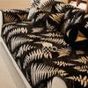 1pc Chenille Jacquard Sofa Cushion Mat Dust-proof Anti-Cat Scratch Couch Slipcover Anti-dirt L Shape Sofa Cover for Living Room