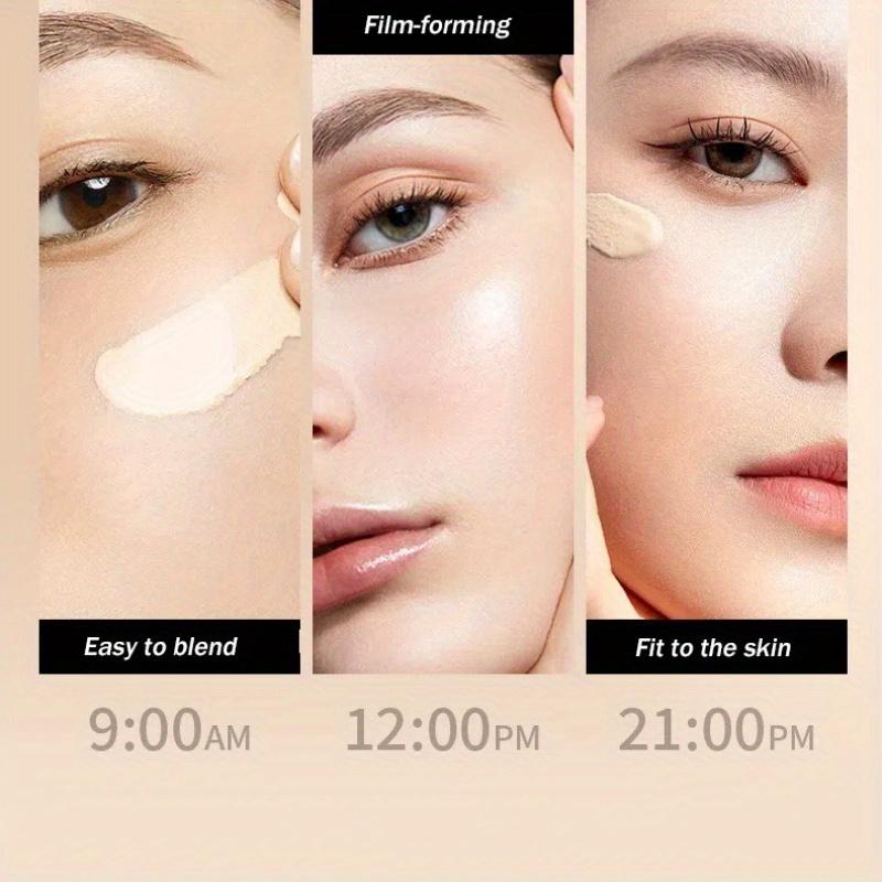 30ml Liquid Foundation, Long-lasting Coverage, Non-fading, Oil-controlling BB Cream, Naturally Clear, Non-sticky for Dry Skin, Daily Makeup