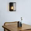 Indoor Wall Sconce - NETTLIFE - Retro Industrial - E27 - Black Metal - 15x18x25 Cm