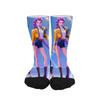 Fashionable Mens' Novelty Socks - Mid-Calf Length