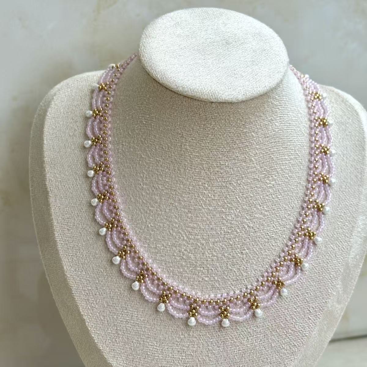 

Нове китайське багатошарове мереживне намисто з бахромою, унікальний дизайн для жінок, ланцюжок на ключицю