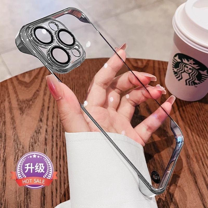 Ultra-thin Heat Dissipation for Apple 16 Luxury Mobile Phone Case 16promax New Transparent 15 High-end Sense Without Borders